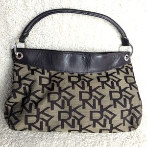 DKNY Y2K Brown and Tan Women's Shoulder Bag In GREAT Condition